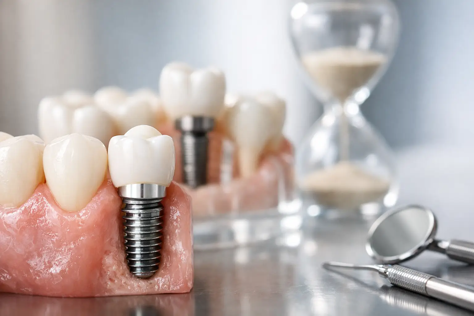 Ile trwa gojenie po implancie zęba?